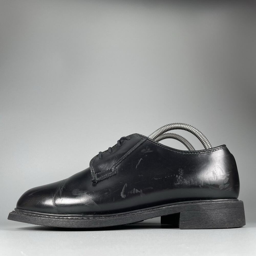 Bates Lites Men’s Size 8.5 E High Gloss Black Military Uniform Dress Shoe Oxford
